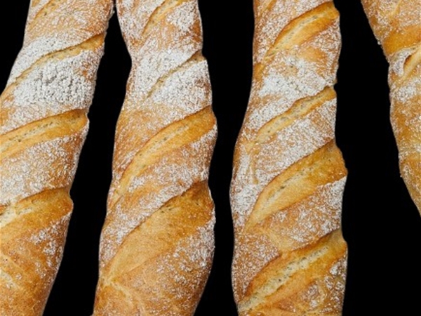 Stokbrood bloem water zout ietsje gist